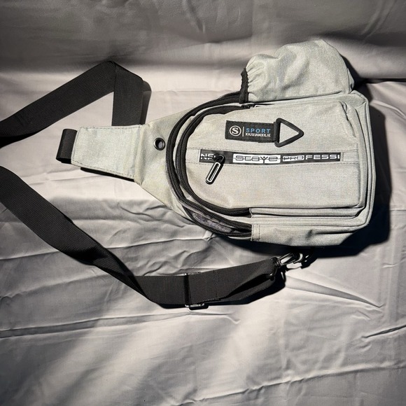 Staye outdoor‎ belt bag Fanny pack gray black - Picture 3 of 4